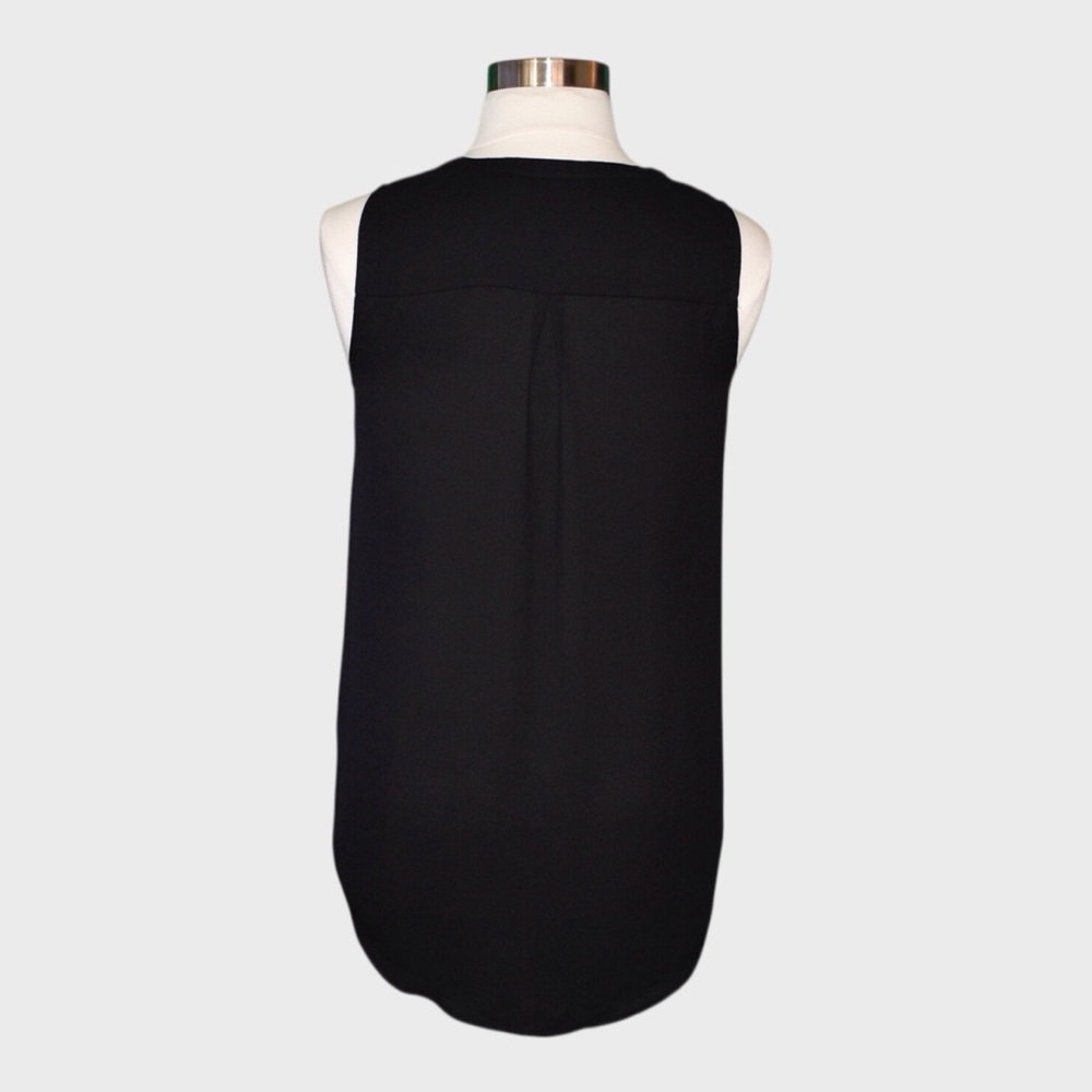 Apt 9 Sleeveless Split Neck Tunic Blouse - Picture 2 of 5